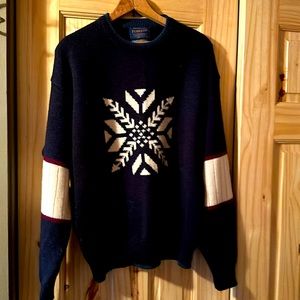 Pendleton 100% wool sweater men’s large